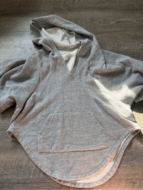 Alternative Light Gray Hooded Pullover, soft and cozy